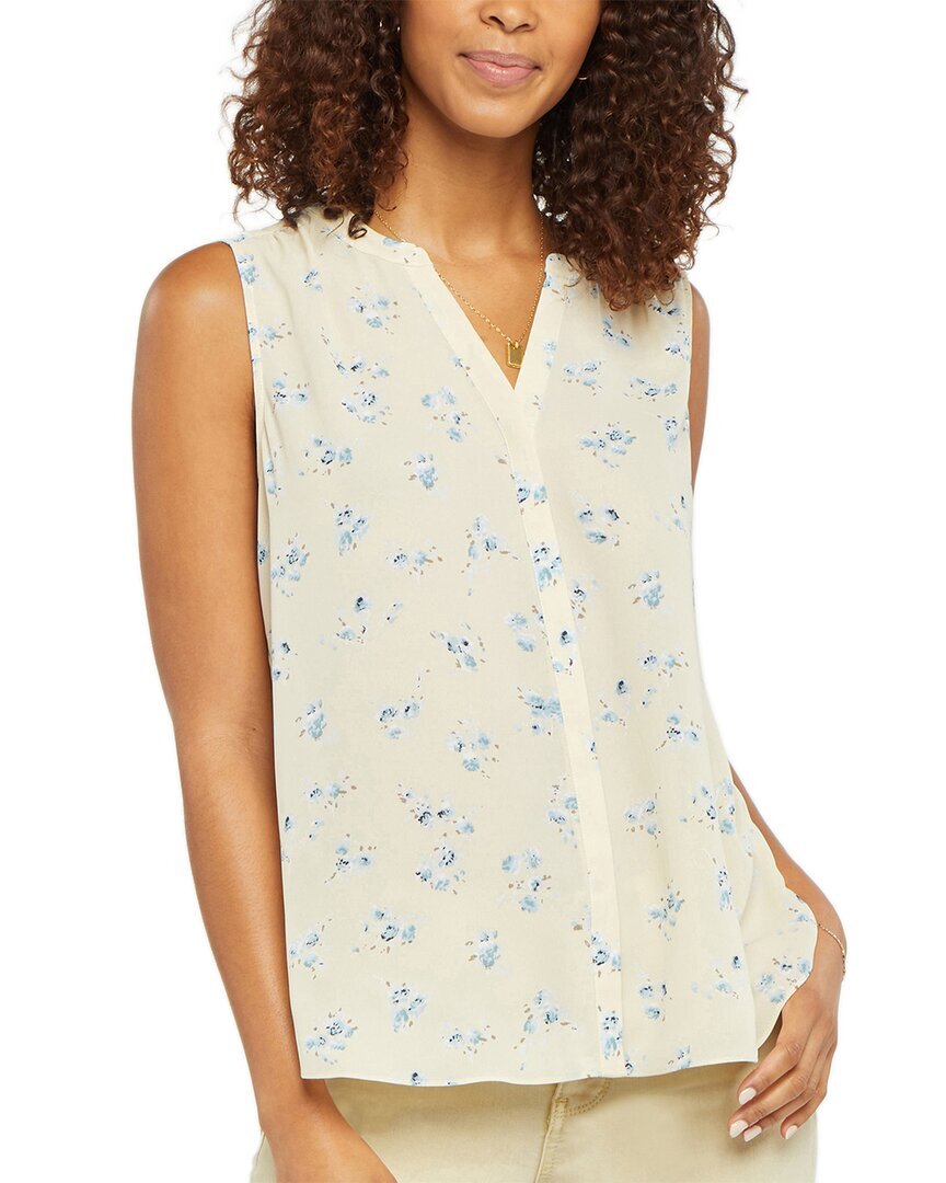 Nydj Sleeveless Pintuck Blouse Women's | eBay