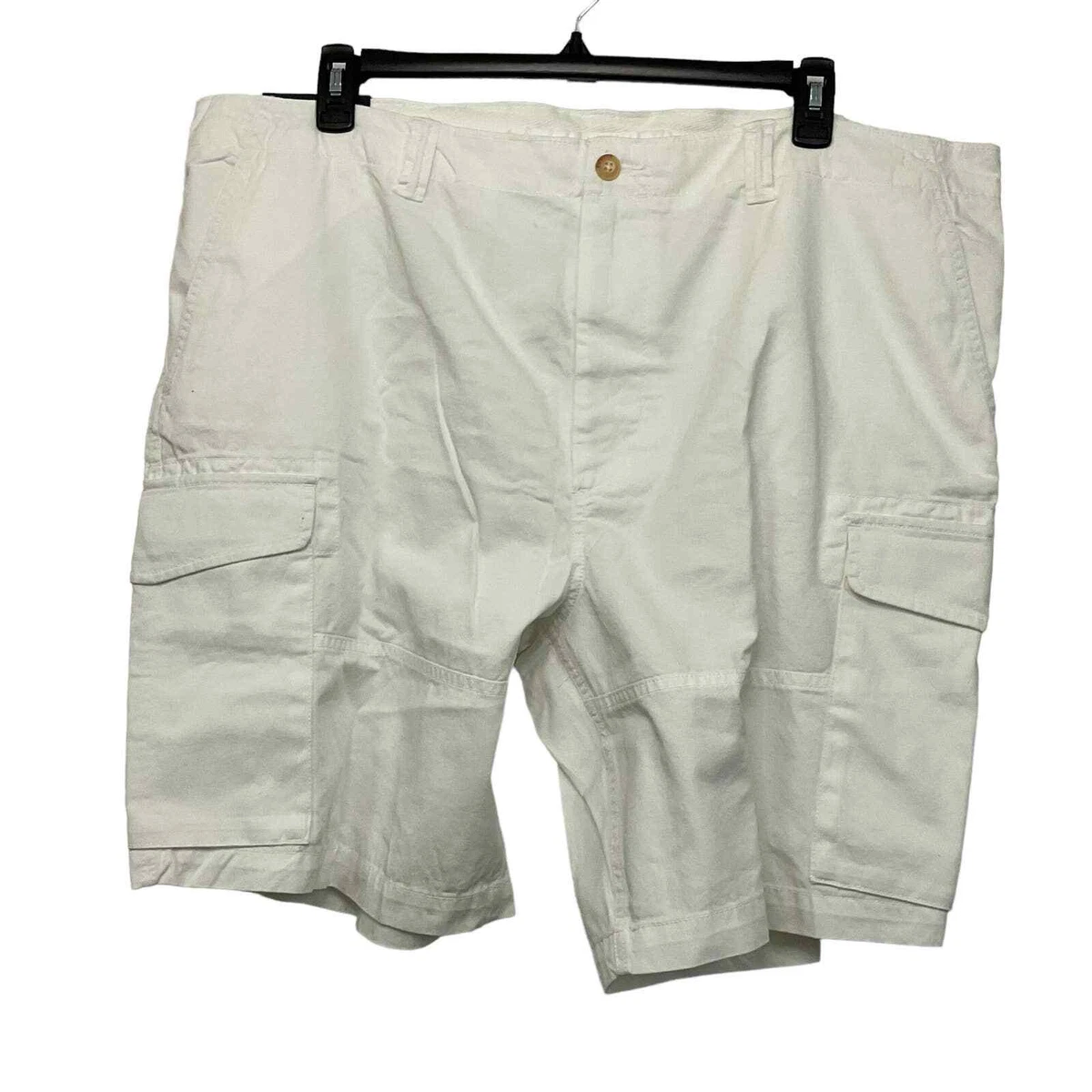 Mens white cargo shorts size 44 cheap