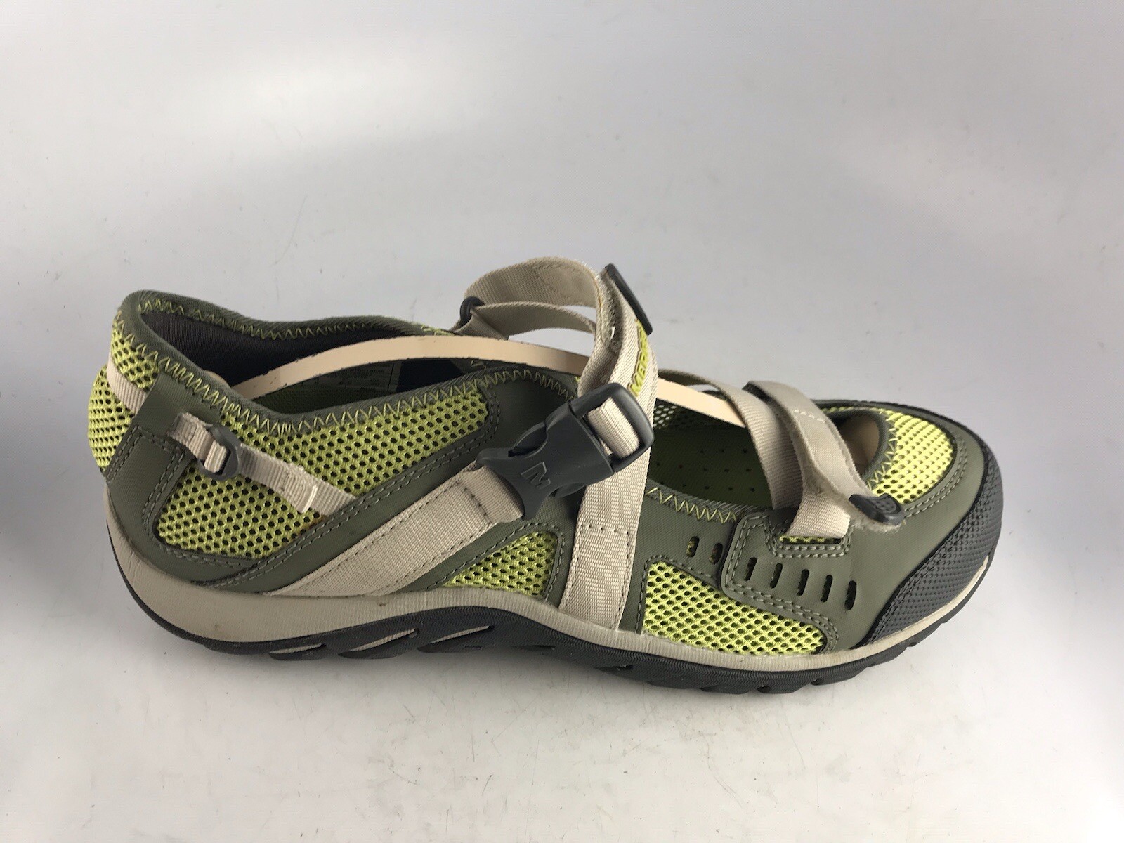 Merrell Q Form Waterpro Cristallo Verde Argento Fodera Acqua Escursionismo Donna Taglia 9 US