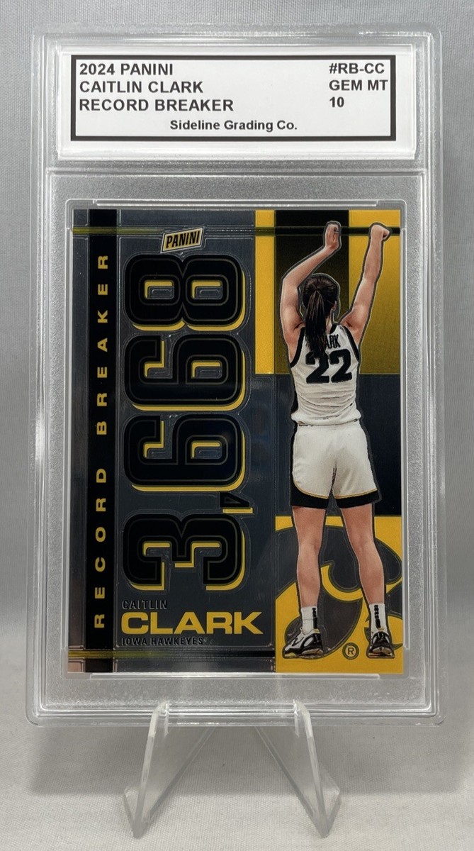caitlin clark graded card Fearless Rookie PSA  Vintage and Antique Gifts CAITLIN CLARK Card Name 2024 Panini Collection Campus Legends