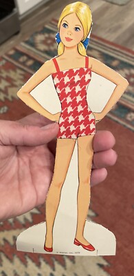Vintage 1978 Mattel Skipper Paper Doll