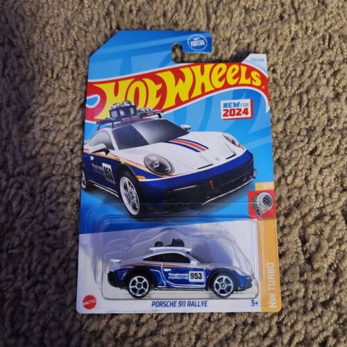 Hot Wheels - 2024 HW Turbo 5/5 Porsche 911 Rallye 172/250 (BBHRY70)