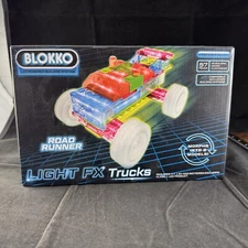 Blokko Light FX Trucks 3 in 1 LED Powered Building System Vehicle
