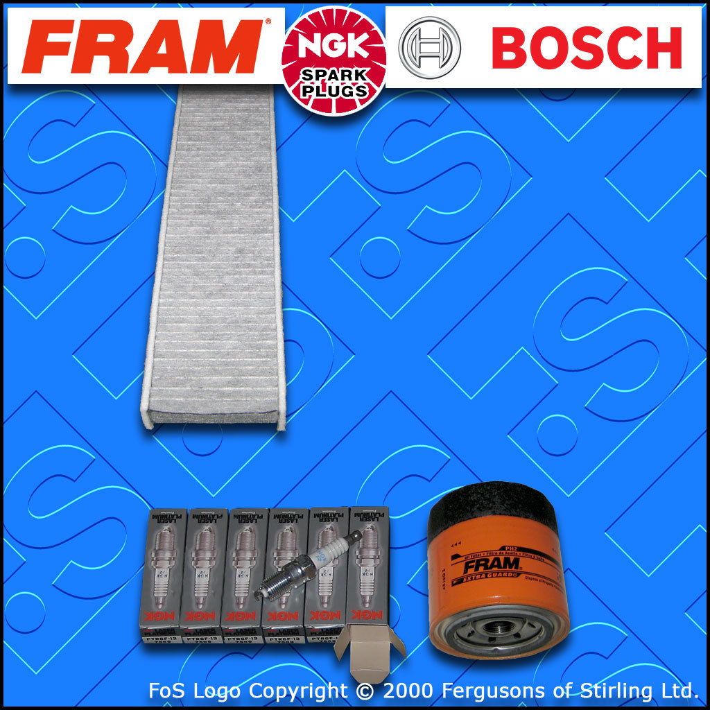 SERVICE KIT for FORD MONDEO MK3 ST220 OIL CABIN FILTERS PLUGS (2003-2007)
