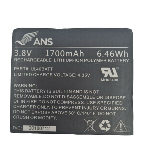 Batterie UL40BATT pour ANS UL40 1700mAh 3,8V téléphone original Virgin Mobile 6,46WH - Photo 12 sur 12