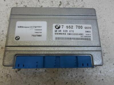 TRANSMISSION CONTROL MODULE BMW X5 2004 2005 2006 7552700 3.0L TCM