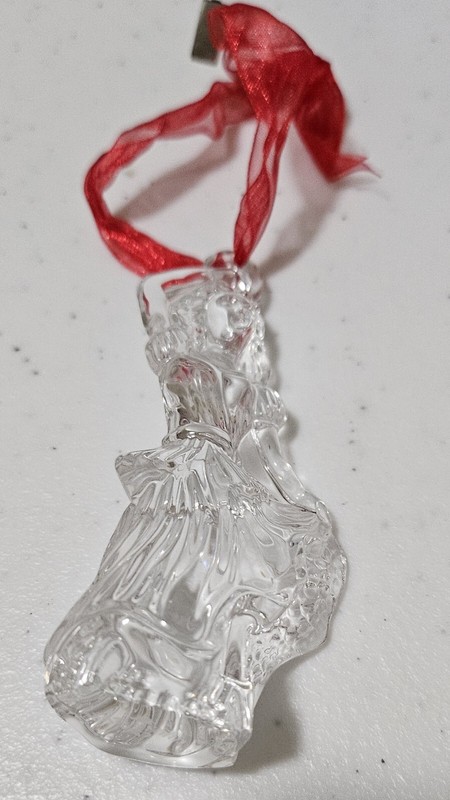 Waterford Crystal 2003 12 Days of Christmas 9 Ladies Dancing Ornament Orig Box