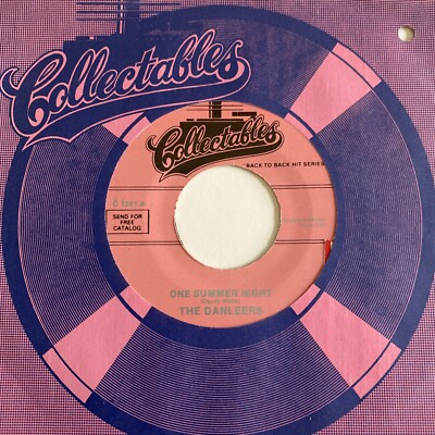 Danleers 45 One Summer Night /Wheelin' and A-Dealin' NEW reissue unplayed doowop