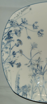 2x Mikasa Wildflower Garden Blue Turnowsky Bone China 8” Salad