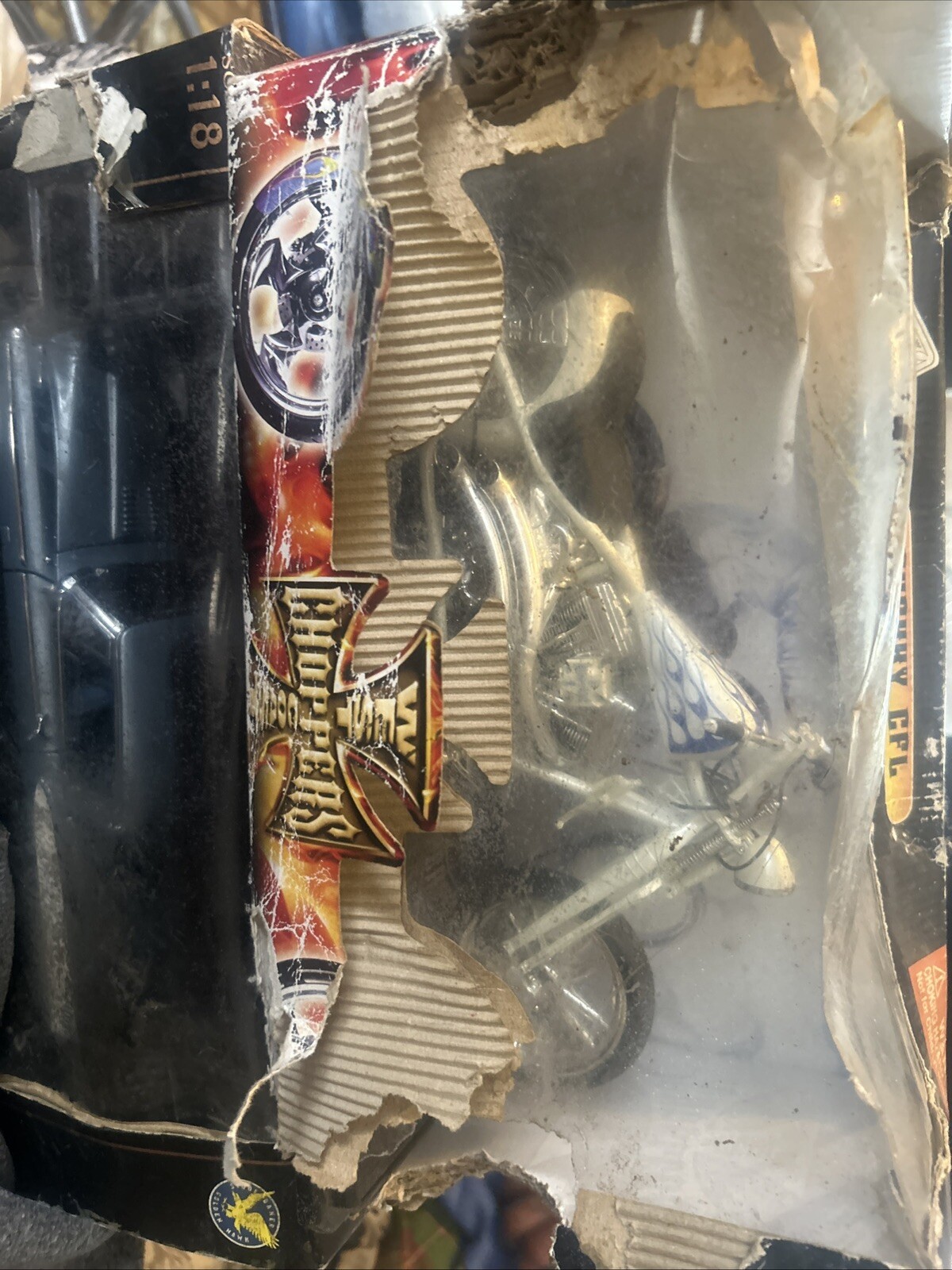 Joyride 1:10 Scale American Chopper Die-Cast Jey Bike New in Box