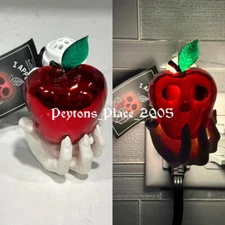 Bath & Body Works Witch Hand Evil Red Apple Skull Light Up Wallflower Plug In