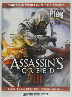 PLAY GENERATION ASSASSIN'S CREED III 3 MINI-GUIDE GESCHICHTE PC PS3 XBOX360 ITALIENISCH
