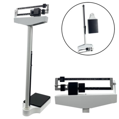 Rgt-140 Medical Body Height Weight Scale 70-190cm 140kg Capacity Health Scale