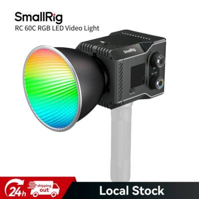 SmallRig Kamera RC 60C RGB LED-Videoleuchte 2500K-10000K Farbtemperatur 4808
