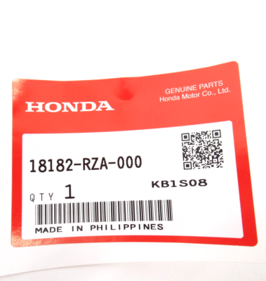 Genuine OEM Honda 18182-RZA-000 Upper Cat Converter Heat Shield