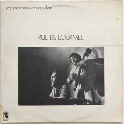 LP Jean-Pierre Mas / Cesarius Alvim Rue De Lourmel NEAR MINT Owl Records