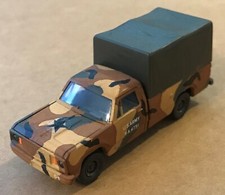 Modellauto 1:87 Roco Minitanks, LKW Dodge M880 Picup Plane Tarnfarbe selbst bem.