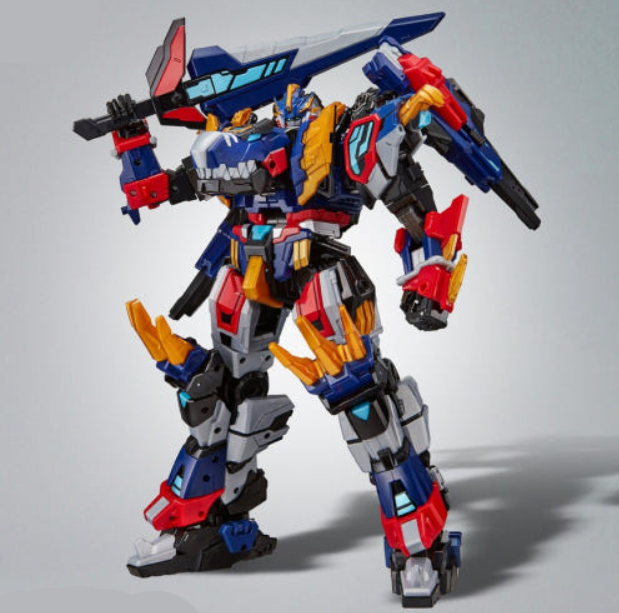 Miniforce Dinoid Warrior Great Rex Kaiser D9 Transformer Combine