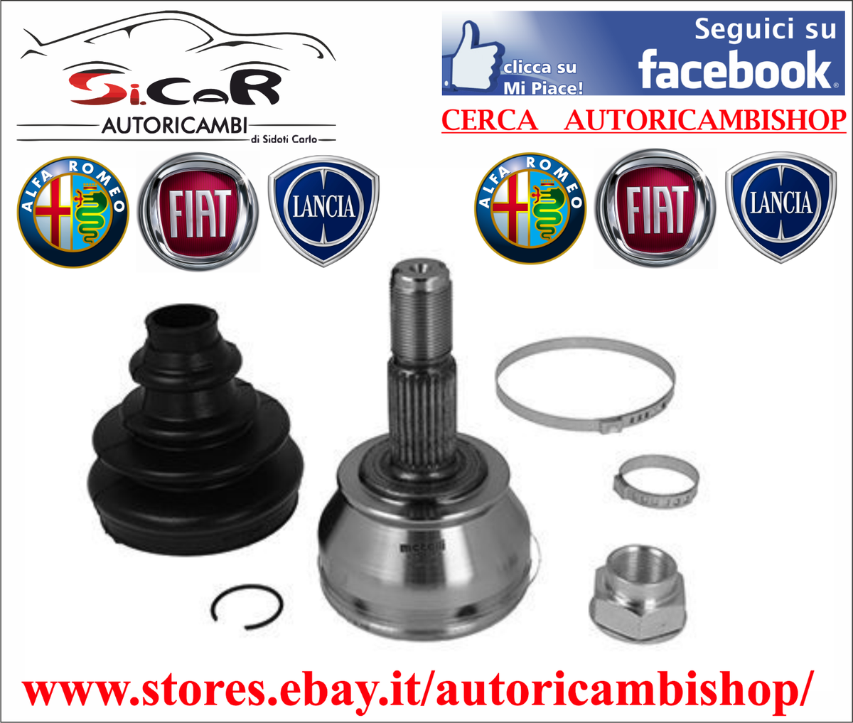 Kit giunto omocinetico PEUGEOT 3008 prezzo per il nuovo