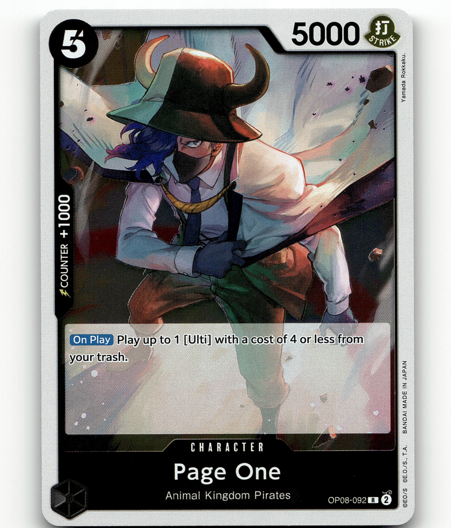 One Piece Card Game Page One