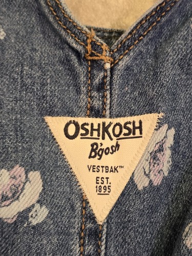 Mono Floral Oshkosh B Gosh Vintage Talla 12m 12 Meses - Imagen 5 de 7