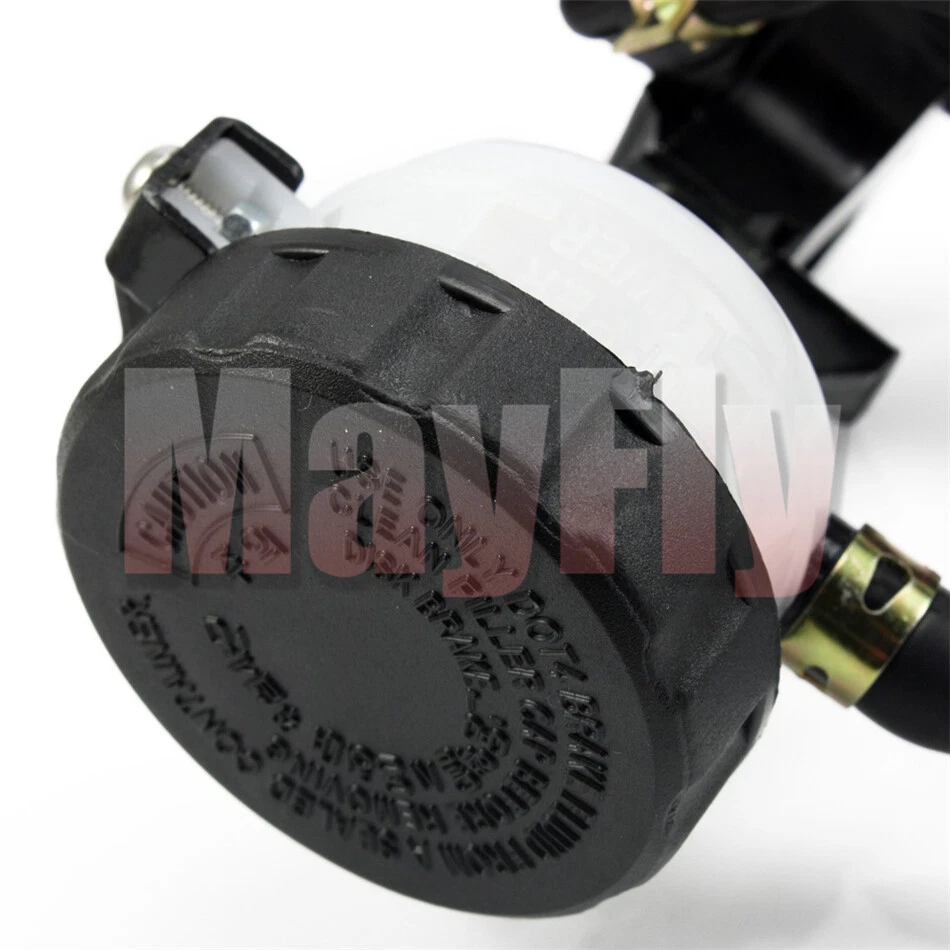 Conjunto de alavanca reservatório cilindro mestre embreagem freio motocicleta universal CNC 7/8"" - Imagem 3 de 4