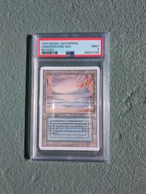 マジック：ザ・ギャザリング 1994 Underground Sea PSA 9 MTG Underground Sea Revised Edition - Rare 1994-PSA-9 | eBay