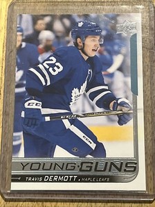 2018-19 Upper Deck Series 1 Young Guns Travis Dermott Rookie #228 Maple Leafs