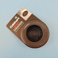 Cuisinart Kitchen Sink Strainer Drain Debris Food Filter Screen Universal Black