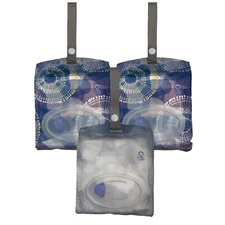 (3) Kleenex Facial Tissues Ultra Soft Go-Anywhere Clip On Pack 3 Ply 30 Sheets