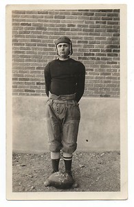 vintage football uniform