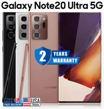 Samsung Galaxy Note 20 Ultra 5G 512GB/128GB+12GB Unlocked Verizon T-Mobile At&T