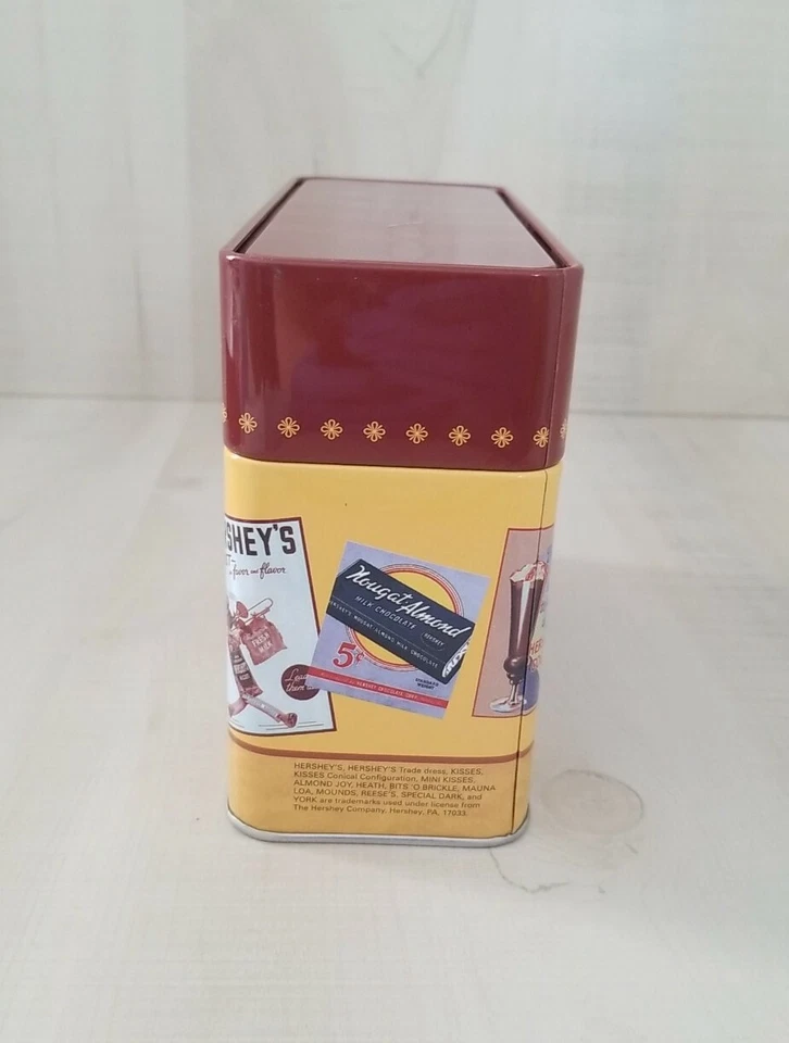 Hershey Chocolate Recipe Box NO RECIPES BOX ONLY - Image 4 of 4