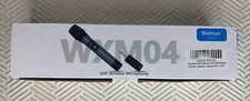 Bietrun Wireless Microphone UHF Metal Dual Handheld Cordless Dynamic Mic System