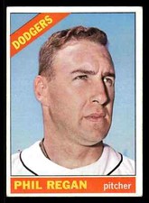1966 Topps Phil Regan #347 - Los Angeles Dodgers