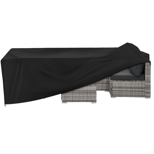 Outdoor Furniture Cover Rectangular, Waterproof Patio Furniture Set