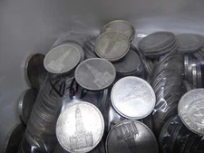 Deutsches Reich, 10 x 5 RM Mark Silber, J.357 Kirche, Investment / Anlegerposten