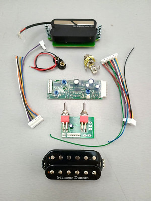 SUSTAINIAC STEALTH PRO KIT W/ SEYMOUR DUNCAN JB, AUX-TT BOARD & HUMBUCKER DRIVER