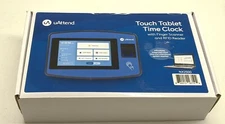 uAttend Biometric Fingerprint Touch Tablet Time Clock System, Blue/Black NX2500