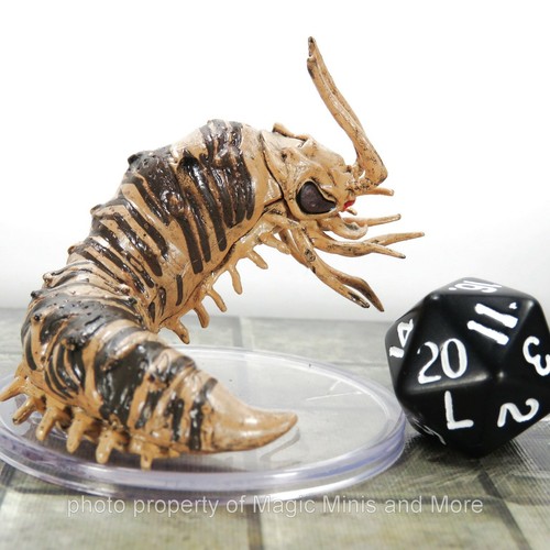 Boneyard ~ CARRION CRAWLER #26 Icons of the Realms D&D large miniature - Picture 3 of 3