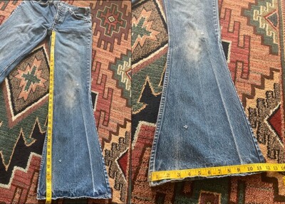 🤩 70s VTG denim Levi Strauss JEANS 684 bell bottom SF207 / 31.5W