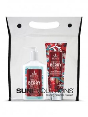 Hempz Frost Berry Bliss Tan Extender and Bronzer New!