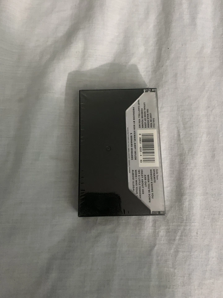 Rod Stewart Out Of Order Vintage Cassette Tape  1988 Warner - Image 2 of 2