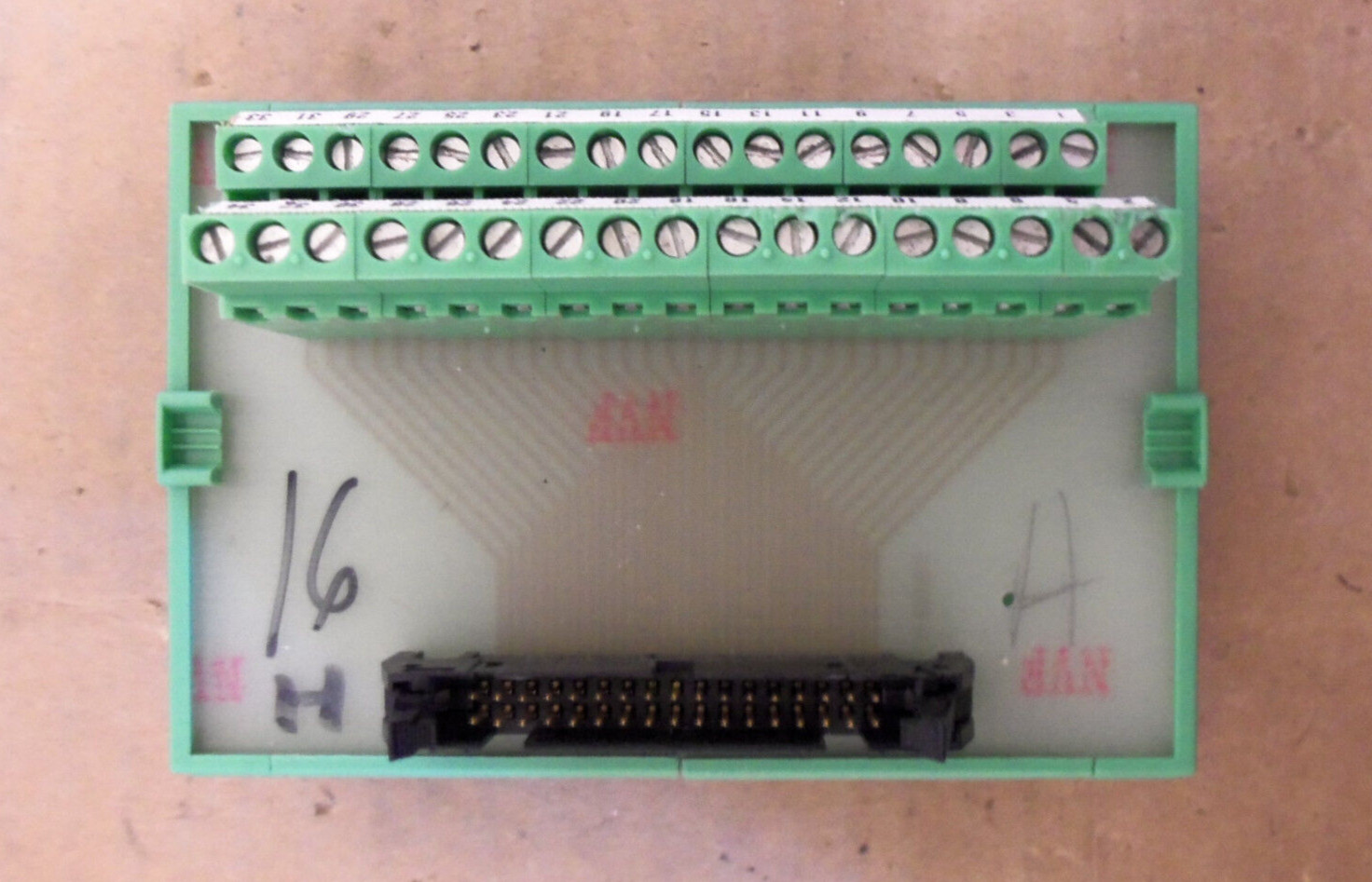LOT OF 2 PHOENIX CONTACT TYPE: UMK FIRE ALARM INTERFACE TERMINAL BLOCK | UMK
