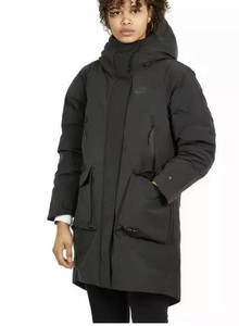 Nike Sportswear Tech Pack Down-Fill Lady Parka Puffer Winter Coat BLACK NWT S | eBay