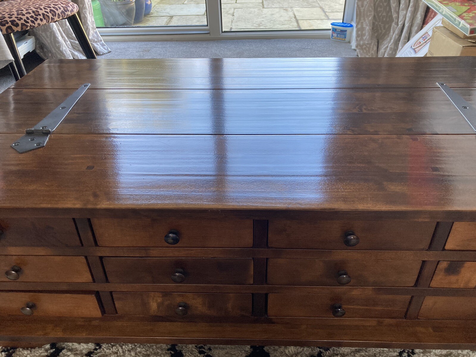 Laura Ashley Garrat 12 Drawer Coffee Table eBay