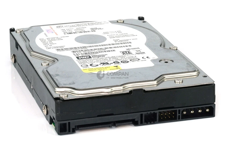 39M4507 IBM HDD 160GB 7.2K SATA 3G 3.5" LFF - Image 2 of 4