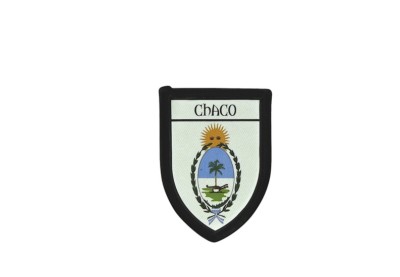 aufnäher gedruckt Aufbügel wappen schild flagge stadt  argentinien chaco
