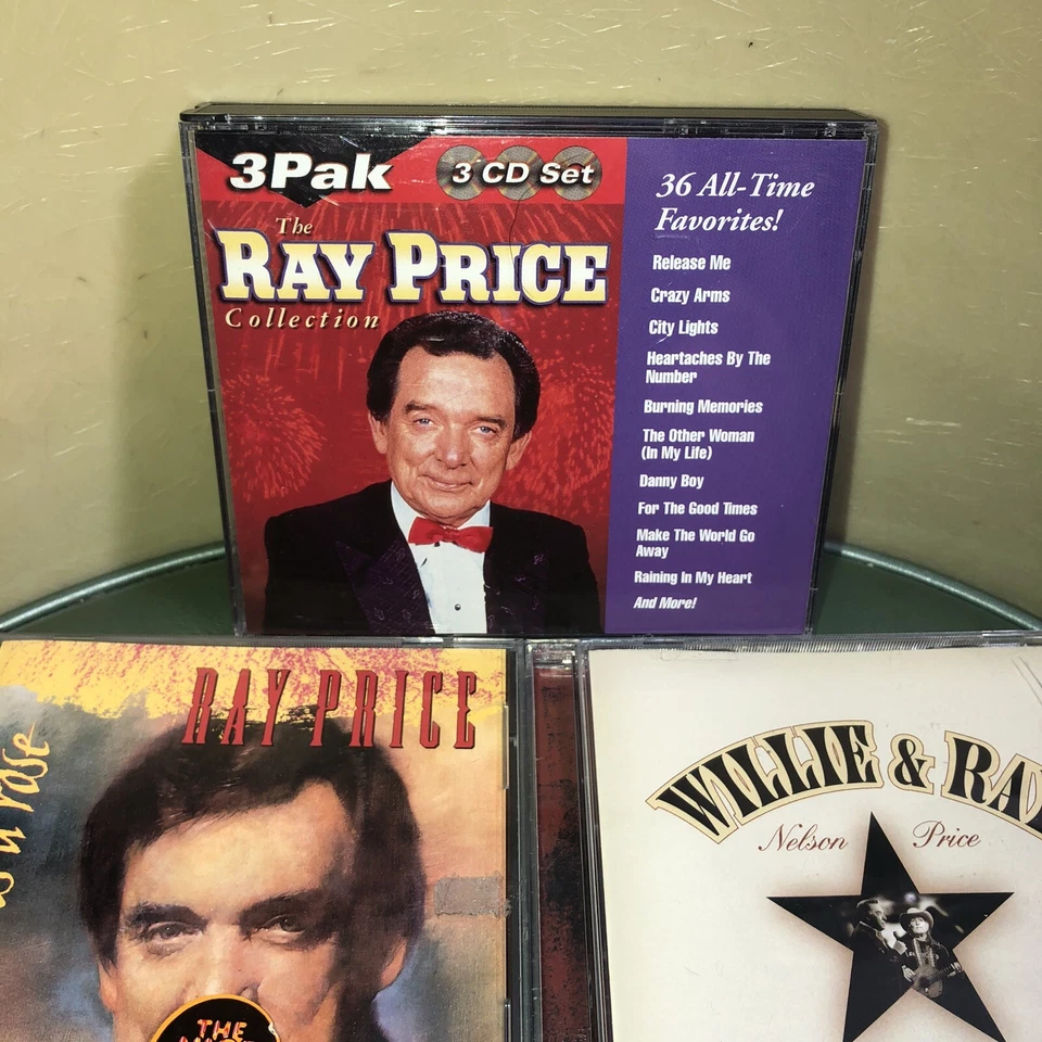 RAY PRICE: COUNTRY LEGENDS / THE ESSENTIAL / COUNTRY GOSPEL - 3 CD'S Foto 3 de 4