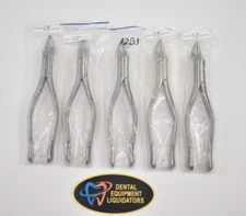 SET of 5 Dental Extracting Forceps #286 Bayonet Pattern - Stainless Steel #1281
